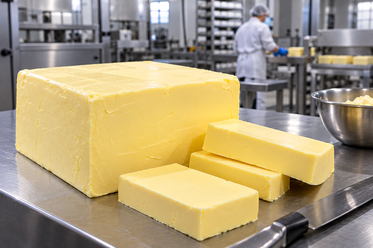 25kg salted and unsalted butter for wholesale foodservice and food manufacturing supply